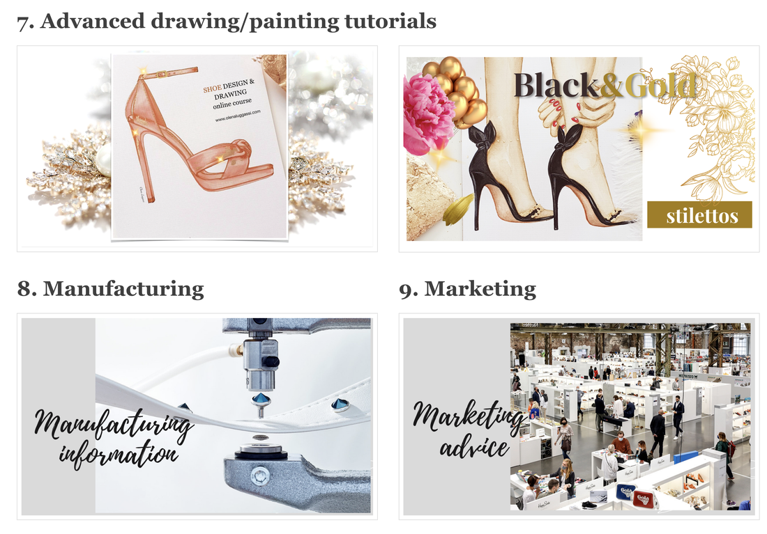shoe design course marketing and manufacturing 
